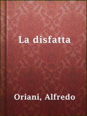 cover image of La disfatta